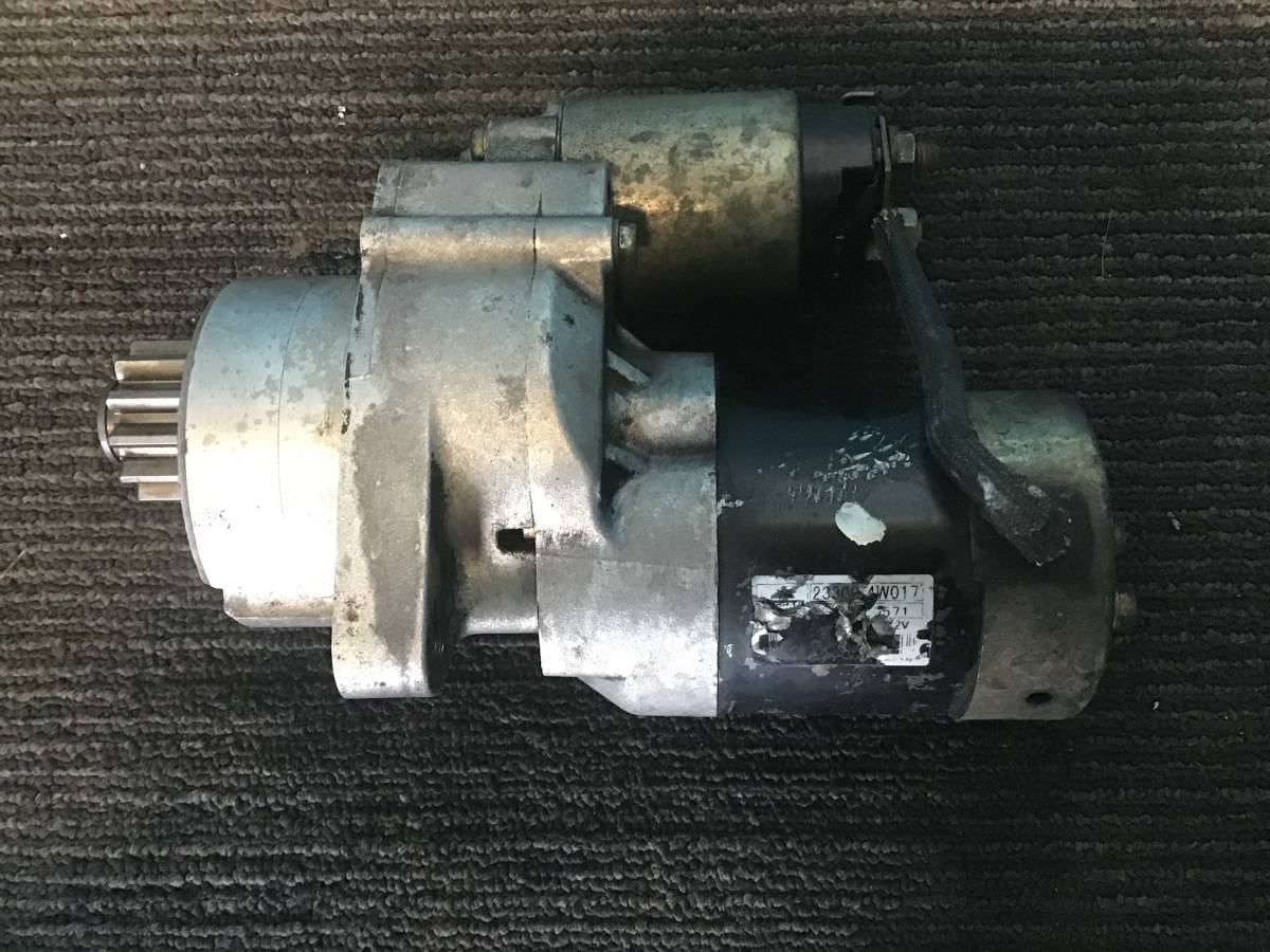 ★岐阜発 18. セルモーター/エンジンスターター/メーカー不明/233004W017/動作未確認/ジャンク品□12/23□★拍卖