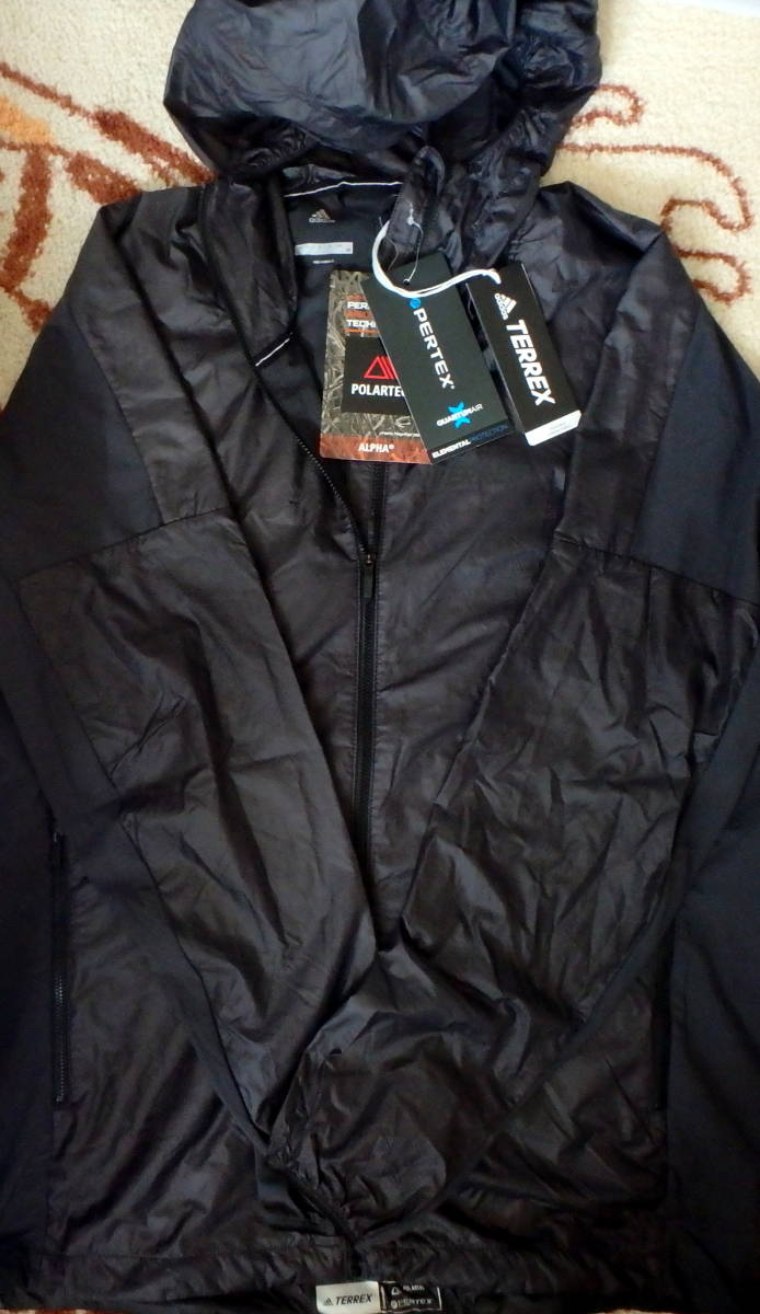 送料無料!高機能 アディダス Agravic Hooded Alpha Shield メンズ 2XOサイズ拍卖