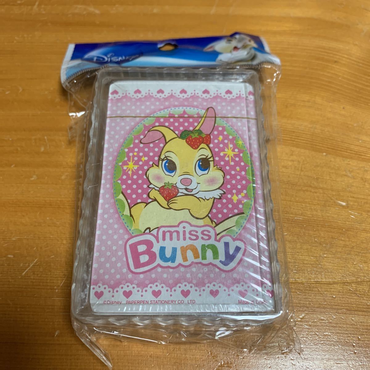 おもちゃ ディズニー トランプ ミスバニー 新品 未使用品 送料無料拍卖