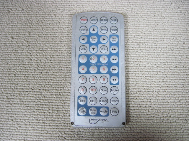 Mac Audio リモコン 型番不明 作動未確認 中古 200582拍卖