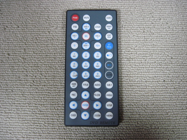 DVD REMOTE リモコン 型番不明 作動未確認 中古 200583拍卖