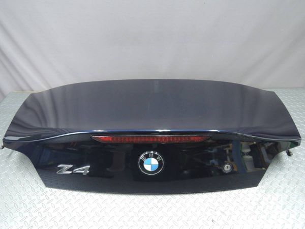 ・ ABA-BU25 BMW Z4 E85 2.5L 純正 トランク ヒンジ ダンパー付 A35 モナコブルー B-7076拍卖