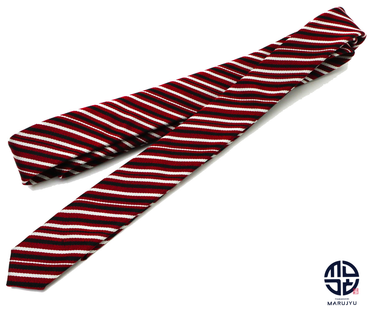 DIOR ディオール シルク100% ストライプ ネクタイ拍卖