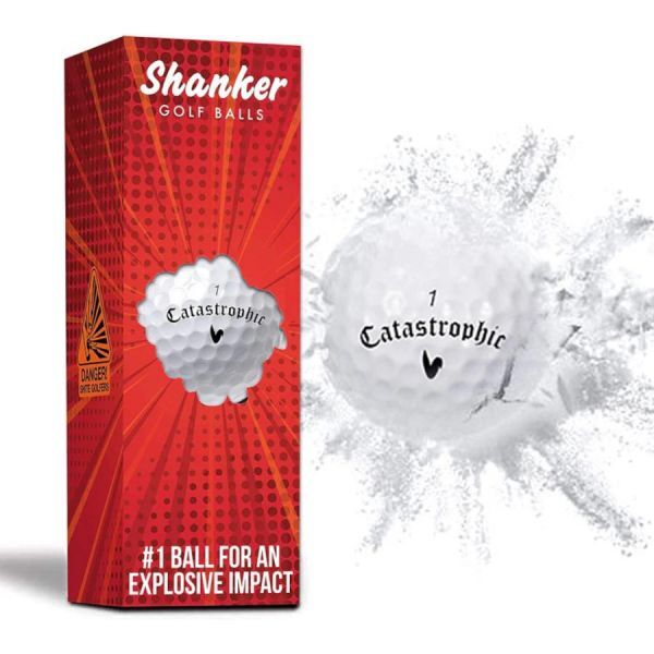 ★新品★Shanker シャンカー Exploding Golf Balls ゴルフボール いたずら ドッキリ★即決★拍卖