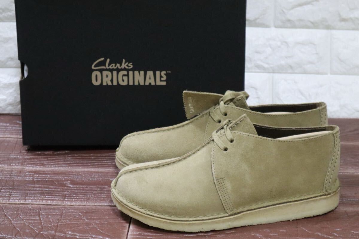 新品 定価25300円 UK8.5(26.5㎝相当) クラークス オリジナルス CLARKS originals デザートトレック Desert Trek オークウッド スエード拍卖