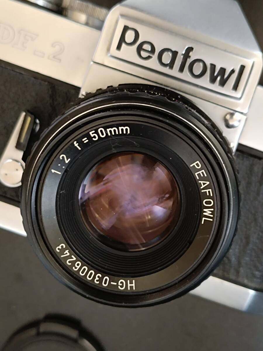 希少PEAFOWL DF2 ミノルタマウント50/2レンズ付きジャンク拍卖