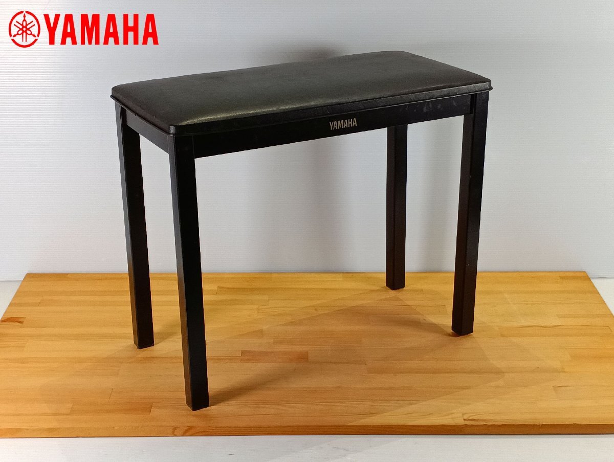 ◎練習用に【YAMAHA/ヤマハ ピアノ椅子 イス チェア ベンチタイプ 背もたれ無し 合成皮革 鍵盤 楽器 デジタルピアノ 電子ピアノ】R01078拍卖