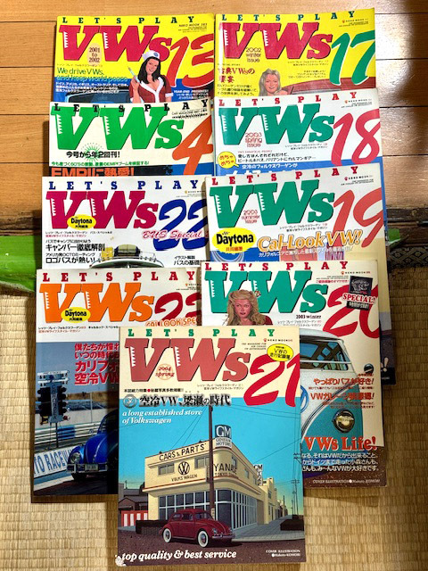 LET'S PLAY VWs 全9部 レッツプレイ フォルクス ワーゲン バス スペシャル TYPE2 TYPE1 TYPE3 VW BUS WAGEN 空冷 キャンパー拍卖