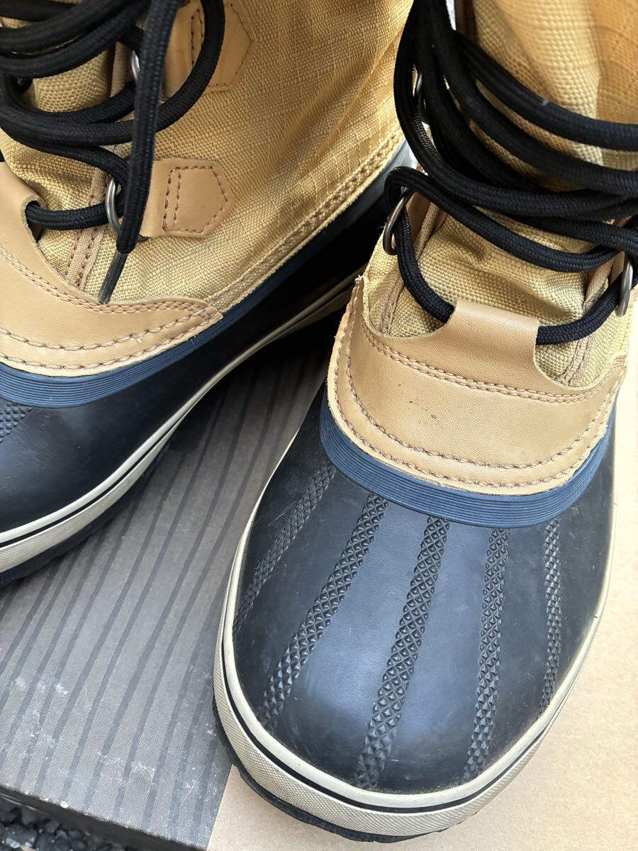 希少カラー SOREL 1964 PAC NYLON WP パックナイロン ウォータープルーフ ソレル スノーブーツ 防寒 防水 ベージュ拍卖
