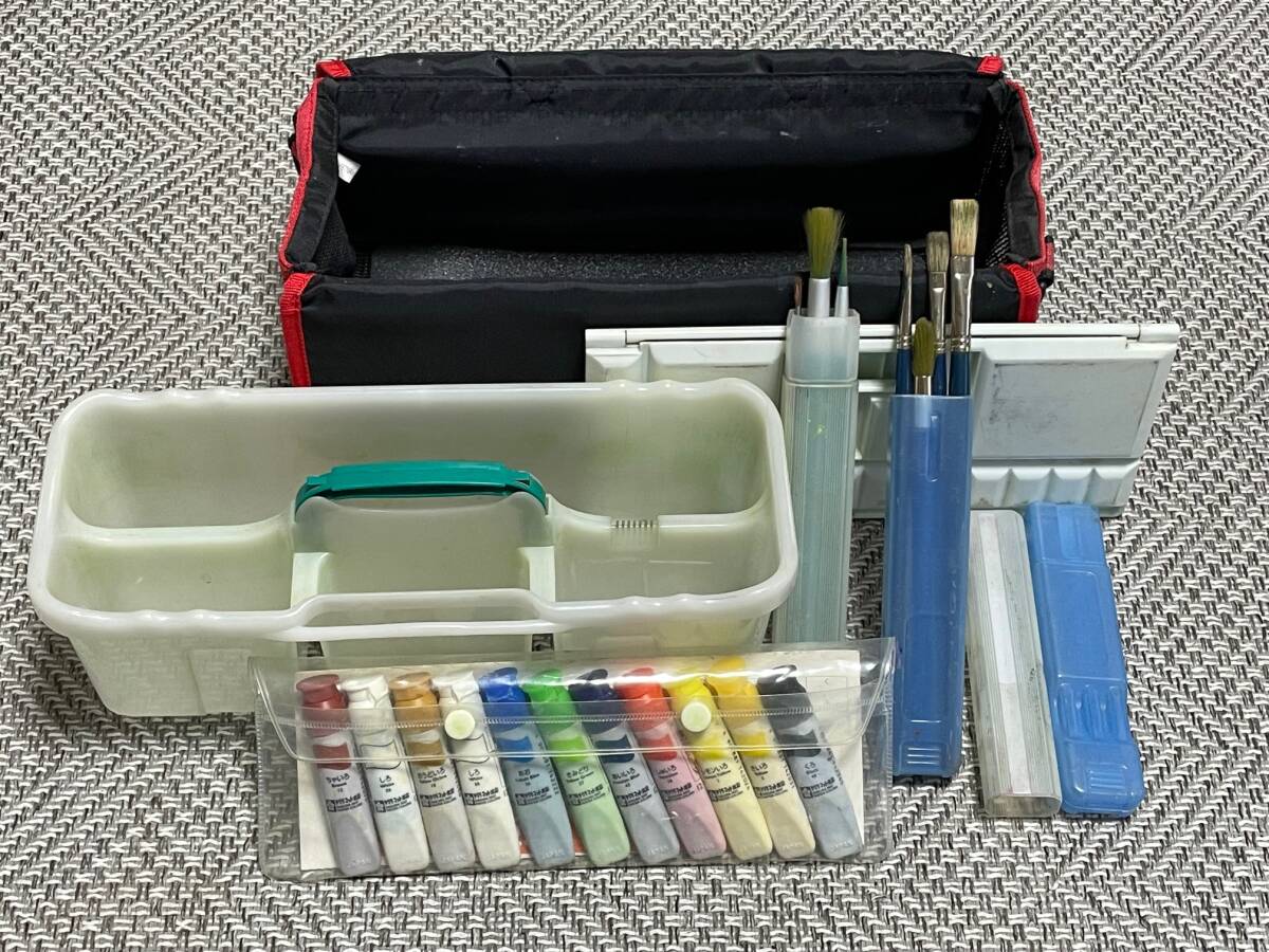中古品 絵の具セット 絵具セット 小学生 拍卖