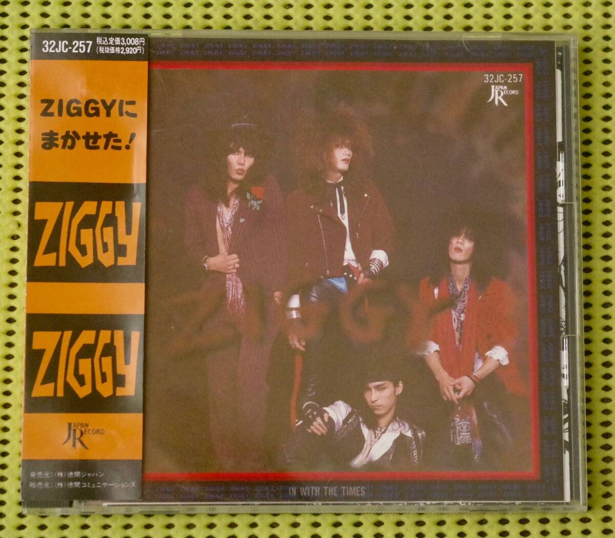 CD ジギー ZIGGY IN WITH THE TIMES ♪良好♪ 送料185円 帯有り 32JC-257拍卖