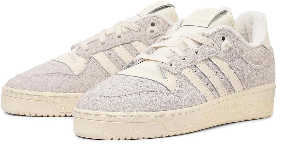定価15400円 新品正規品 アディダス 大人気復刻モデル アディダス リバルリー ロウ 86 スエード ライトグレー 28㎝拍卖