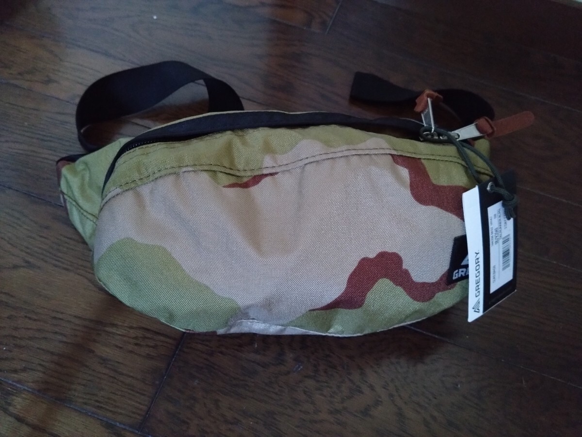 新品未使用タグ付 GREGORY TAILRUNNER ALPN 3DAY CAMO ウエストパック拍卖