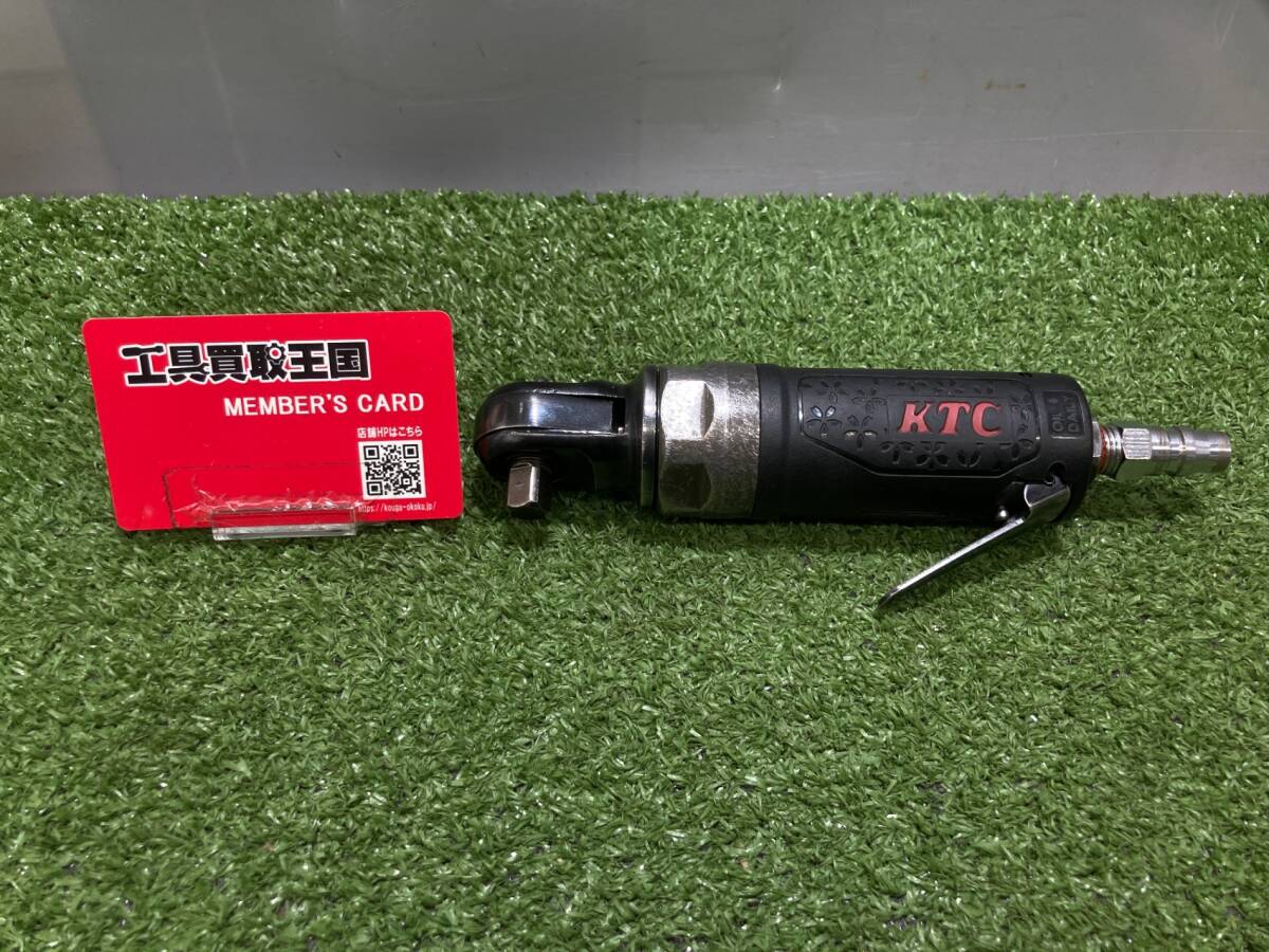 【中古品】【0931】★KTC(京都機械工具) 9.5sq.エアラチェット(インパクトタイプ) JAR341 ITUDFCXM8L40拍卖