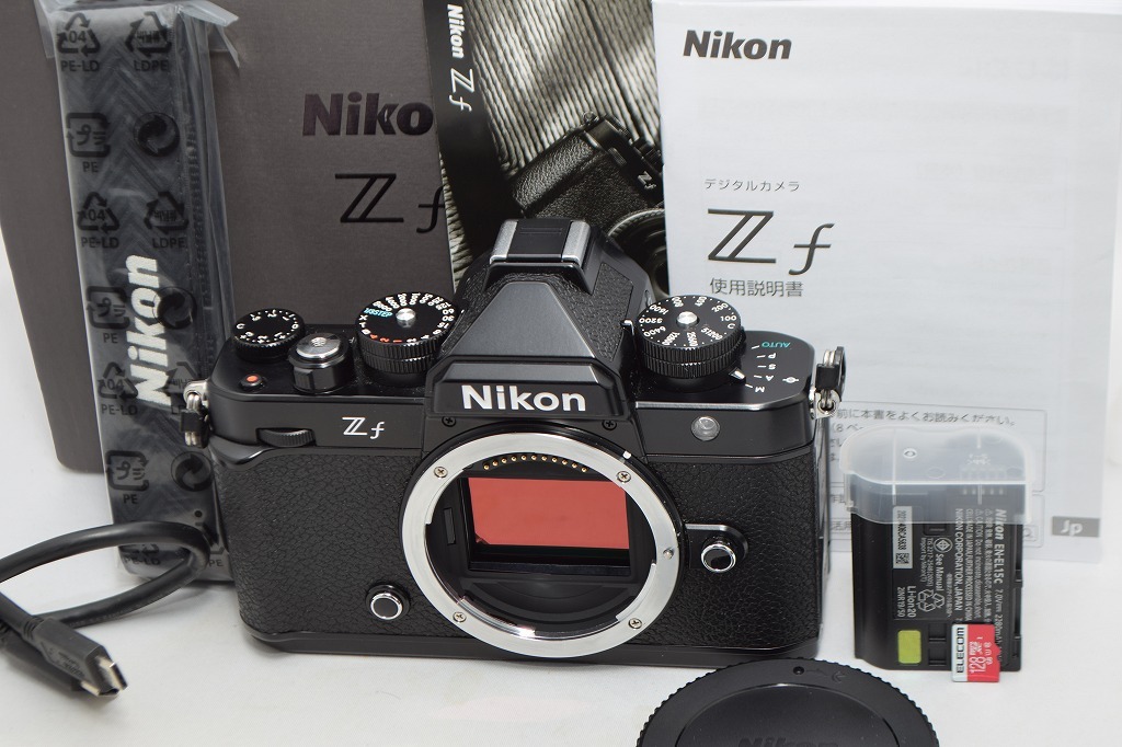 美品★Nikon ニコン Zf ボディ★2024年10月新品購入品・ショット数約34000回・元箱付拍卖