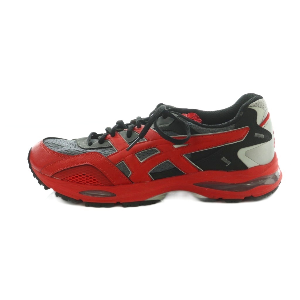 アシックス asics × キコ kiko HS2-S Gel-MC Plusスニーカー シューズ US9.5 27.5cm 赤 グレー 1201A194 /MI ■OS ■SH メンズ拍卖