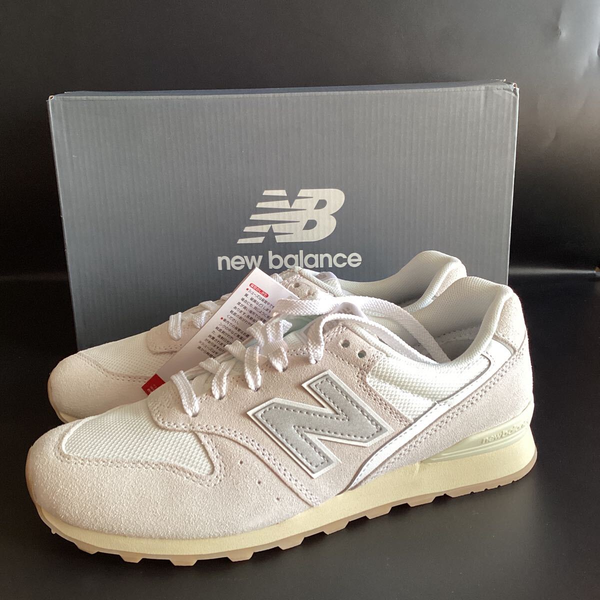未使用 new balance WL996SH2 24.5 ライトグレー ニューバランス スニーカー拍卖