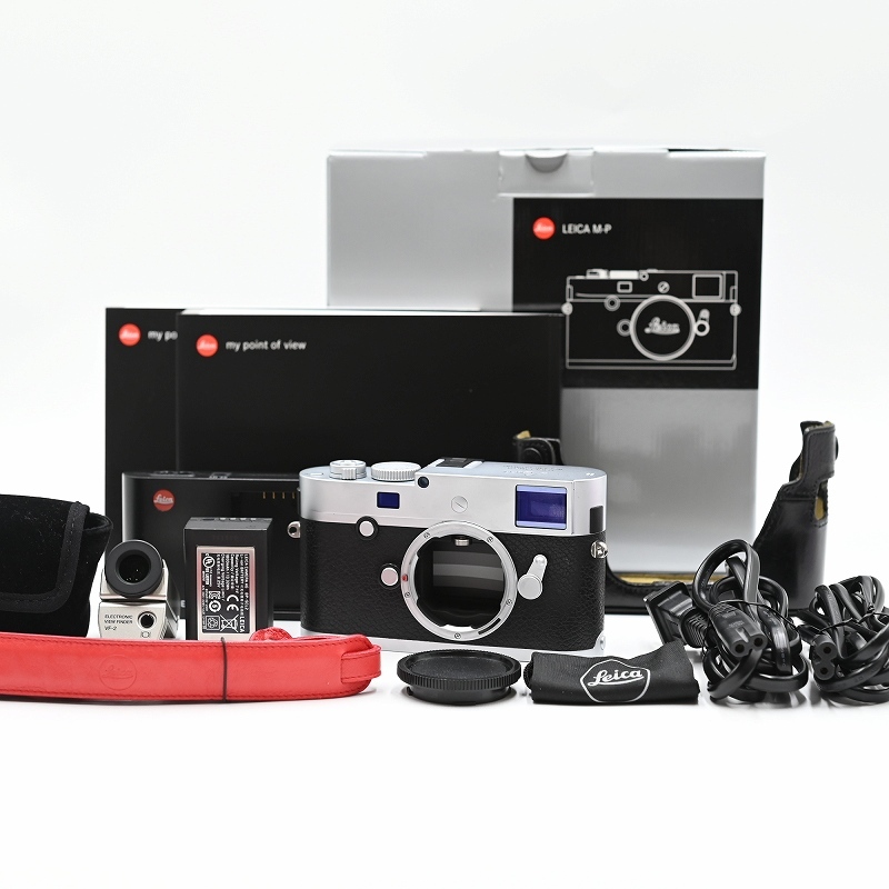 Leica M-P 10772 (Typ240) Silver Chrome Rangefinder Camera Body フィルムカメラ拍卖