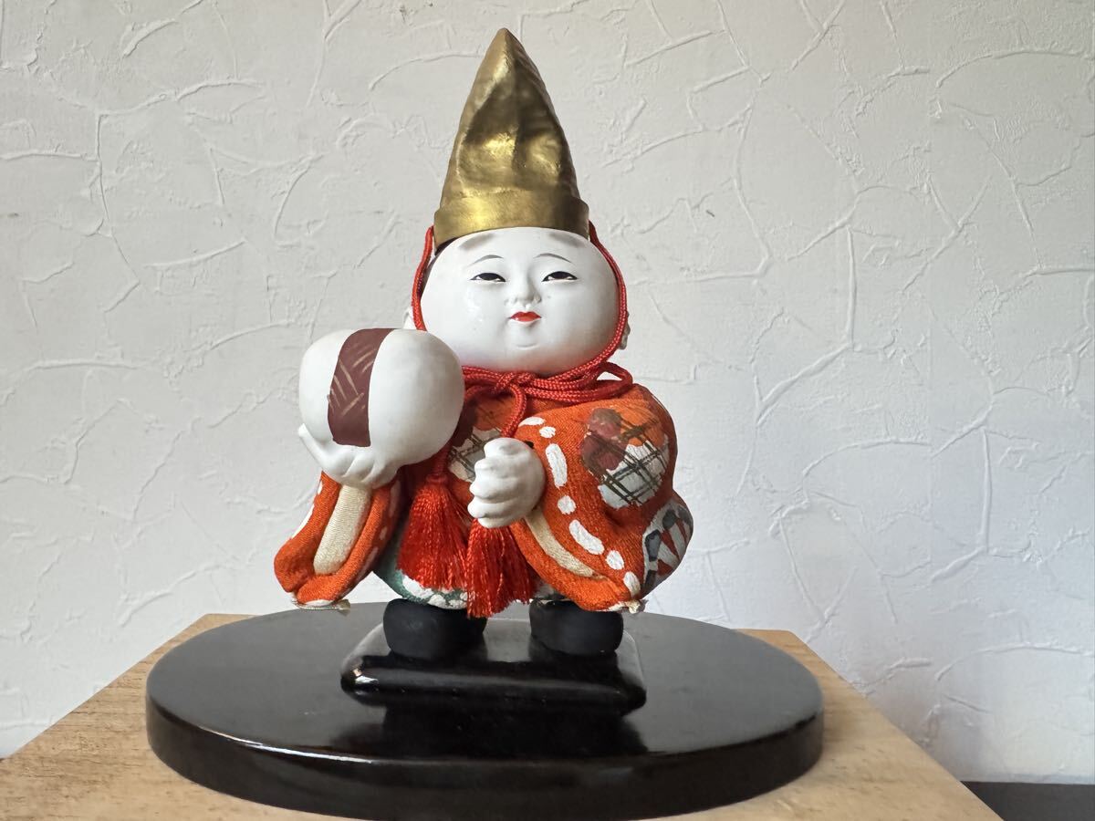 古玩具 木目込人形 御所人形 ドール 人形 日本人形 置物 蹴鞠拍卖