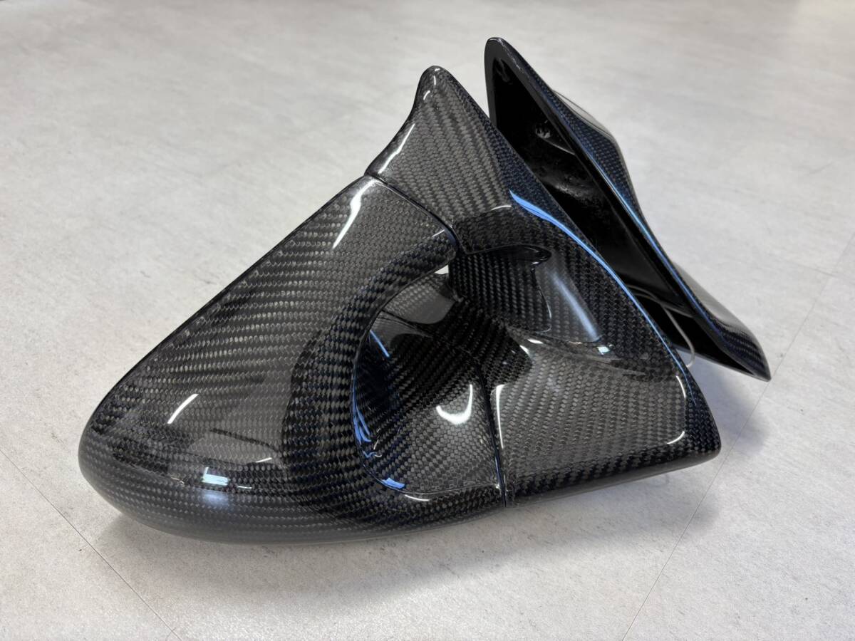 リアル カーボン FD3S RX-7 エアロミラー レーシングミラー サイド ドア ミラー カーボン パネル カバー carbon mirror mazda拍卖
