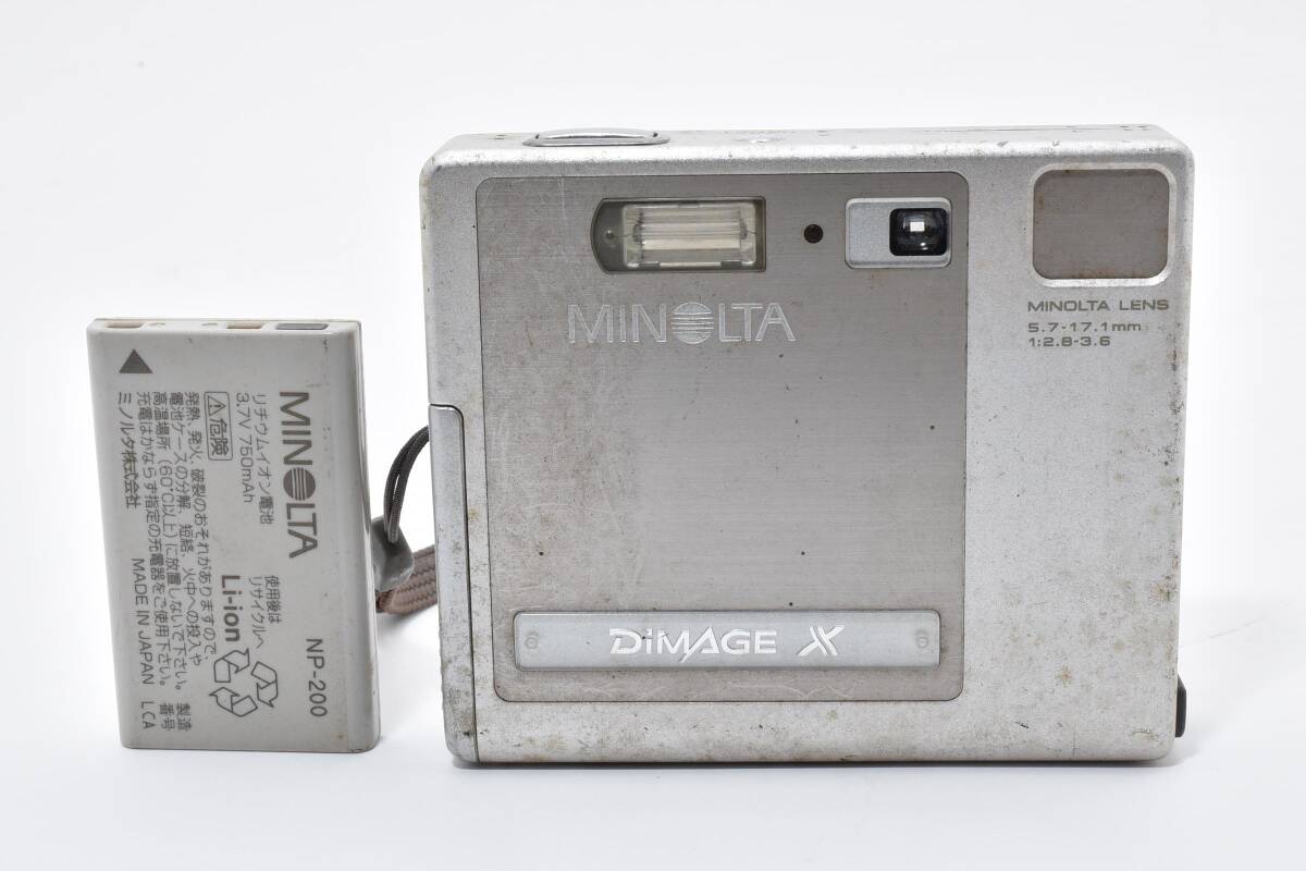 ★動作品★ MINOLTA ミノルタ コニカミノルタ DiMAGE X コンパクトデジタルカメラ デジカメ コンデジ カメラ拍卖