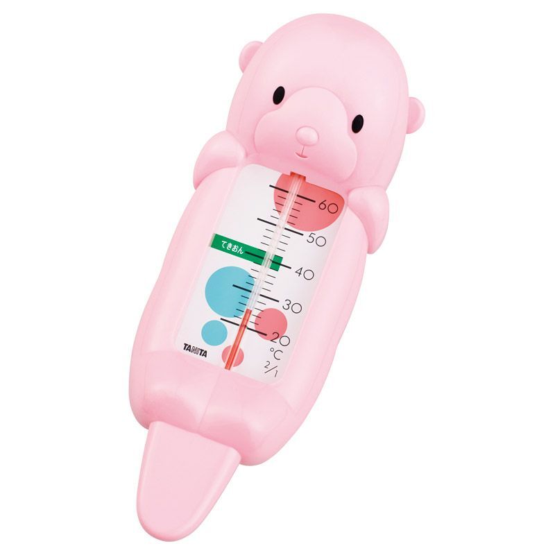 〔ギフト〕タニタ 湯温計 ラッコちゃん ピンク 5417PK拍卖