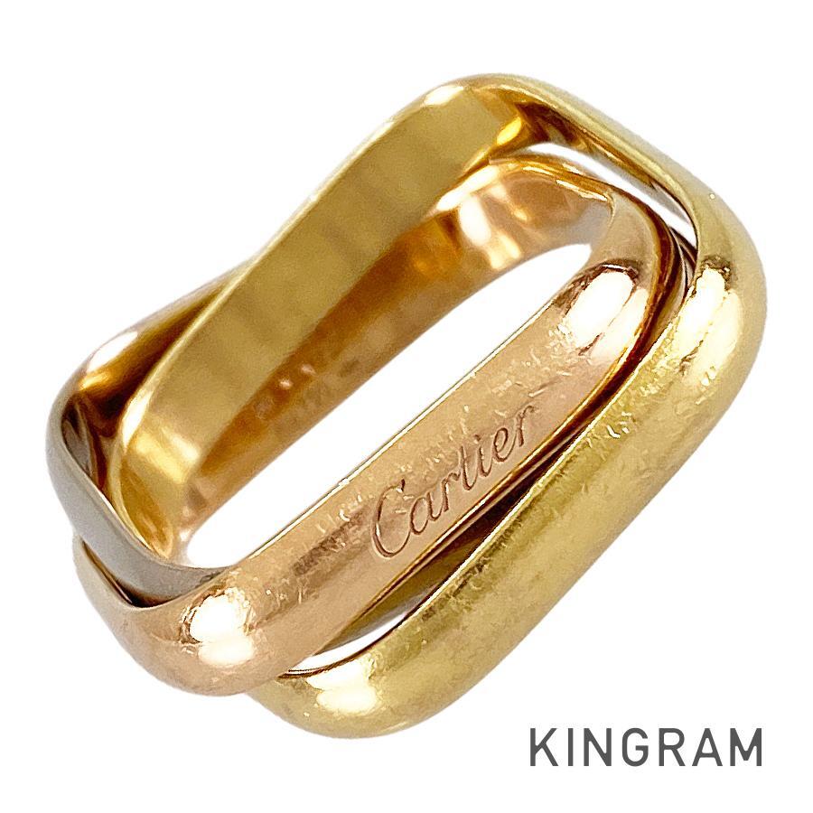 カルティエ トリニティ クッション 16号(56) リング sst【中古】拍卖