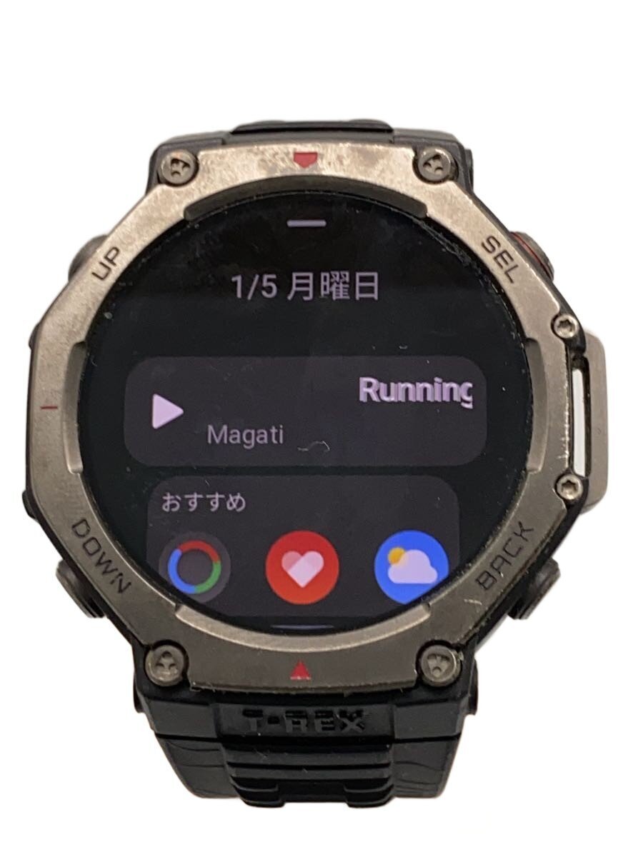 Amazfit◆スマートウォッチ/デジタル/ラバー/BLK/BLK/A2323拍卖