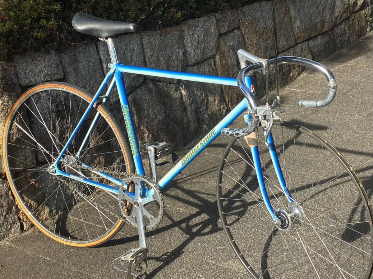 【競輪選手実使用】ブリヂストン NJS ピスト DURA-ACE/フルNJS拍卖