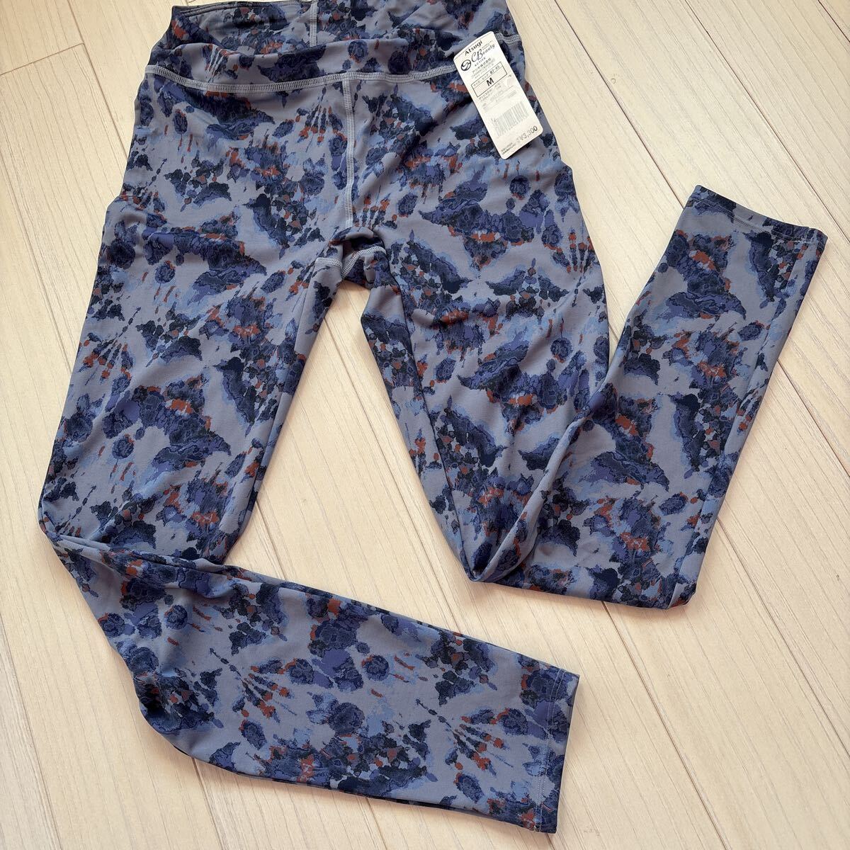 レギンス Atsugi YOGA ストレッチ素材 ヨガ ピラティス ホットヨガ フィットネス ATSUGI スパッツ サイズM クリアビューティ拍卖