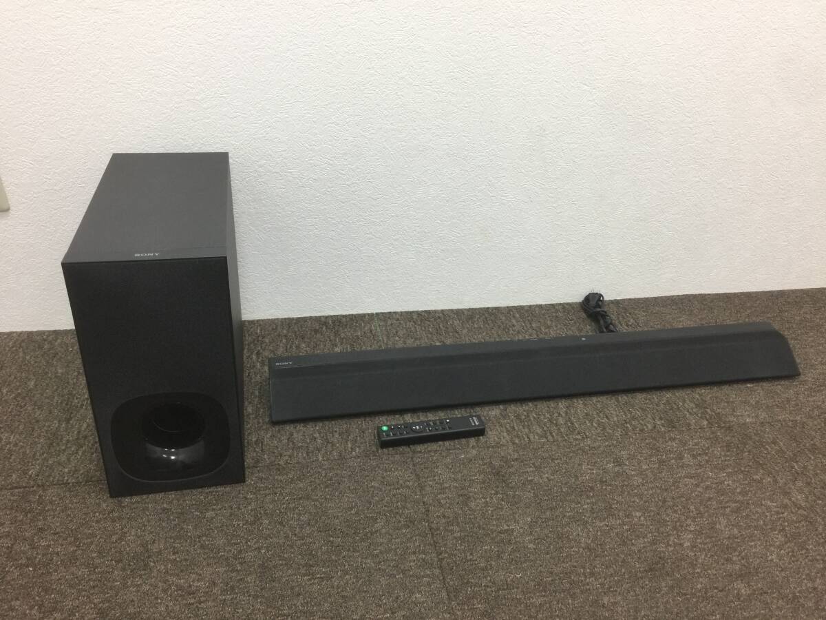 SONY ソニー 2.1ch ホームシアターシステム サウンドバー サブウーファー【HT-CT380/SA-WCT380】リモコン使用不可拍卖