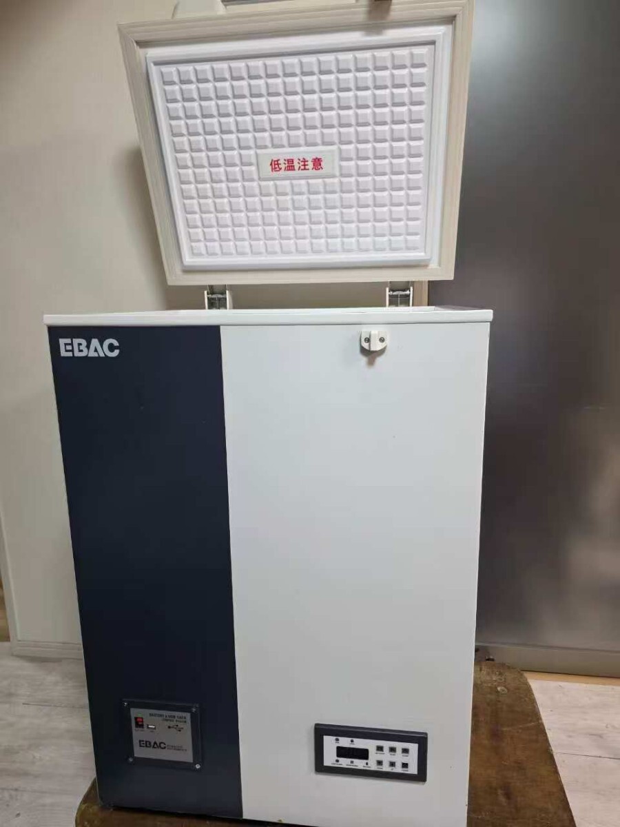 業務用超低温ストッカー EBAC EBAC -80℃ フリーザー 冷凍庫 74L UD-80W74NF 2021年製 重さ70kg 東京池袋 拍卖