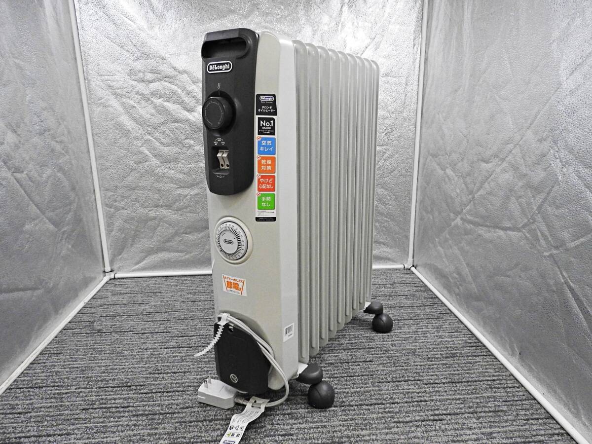 デロンギ ■ オイルヒーター RHJ10F1015-DG 10-13畳 展示未使用品 サーマルカットフィン 安全設計 ECO 節電 動作良好 希少 ■ KT2075拍卖