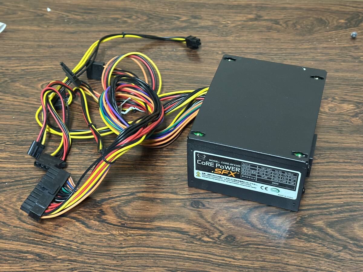 サイズ SCYTHE CORE-SFX300 SFX電源 300W 動作可 ジャンク拍卖