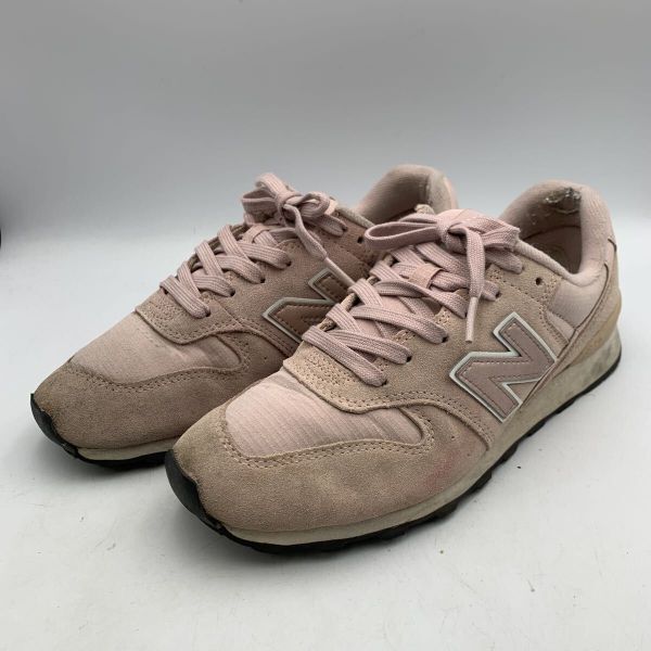 T377 newbalance ニューバランス WR996 レディース スニーカー US8 25cm ピンク拍卖