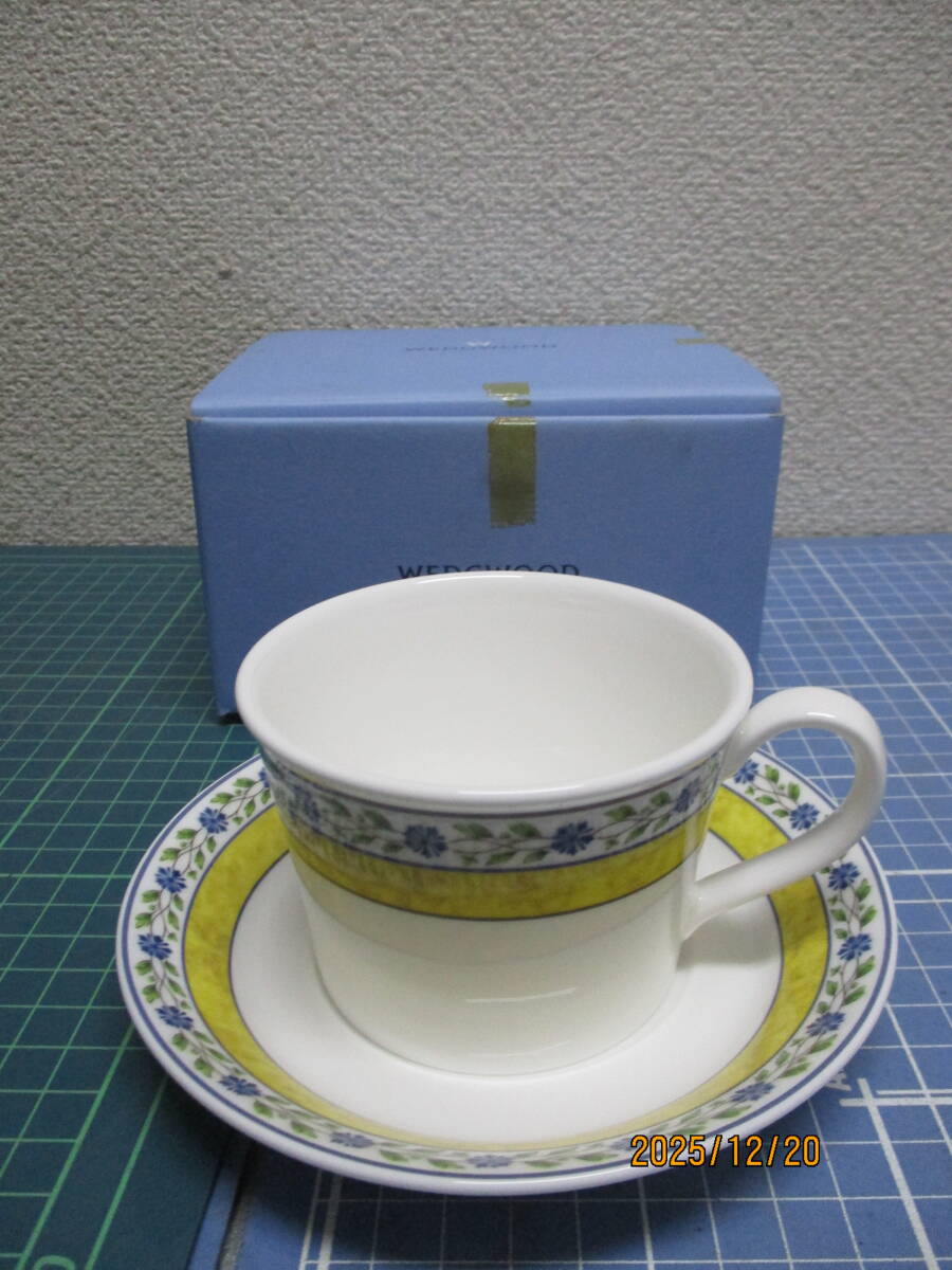 WEDGWOOD コーヒーカップ&ソーサー 1客 未使用・共箱付き ウェッジウッド 検 食器 洋食器 茶器 拍卖
