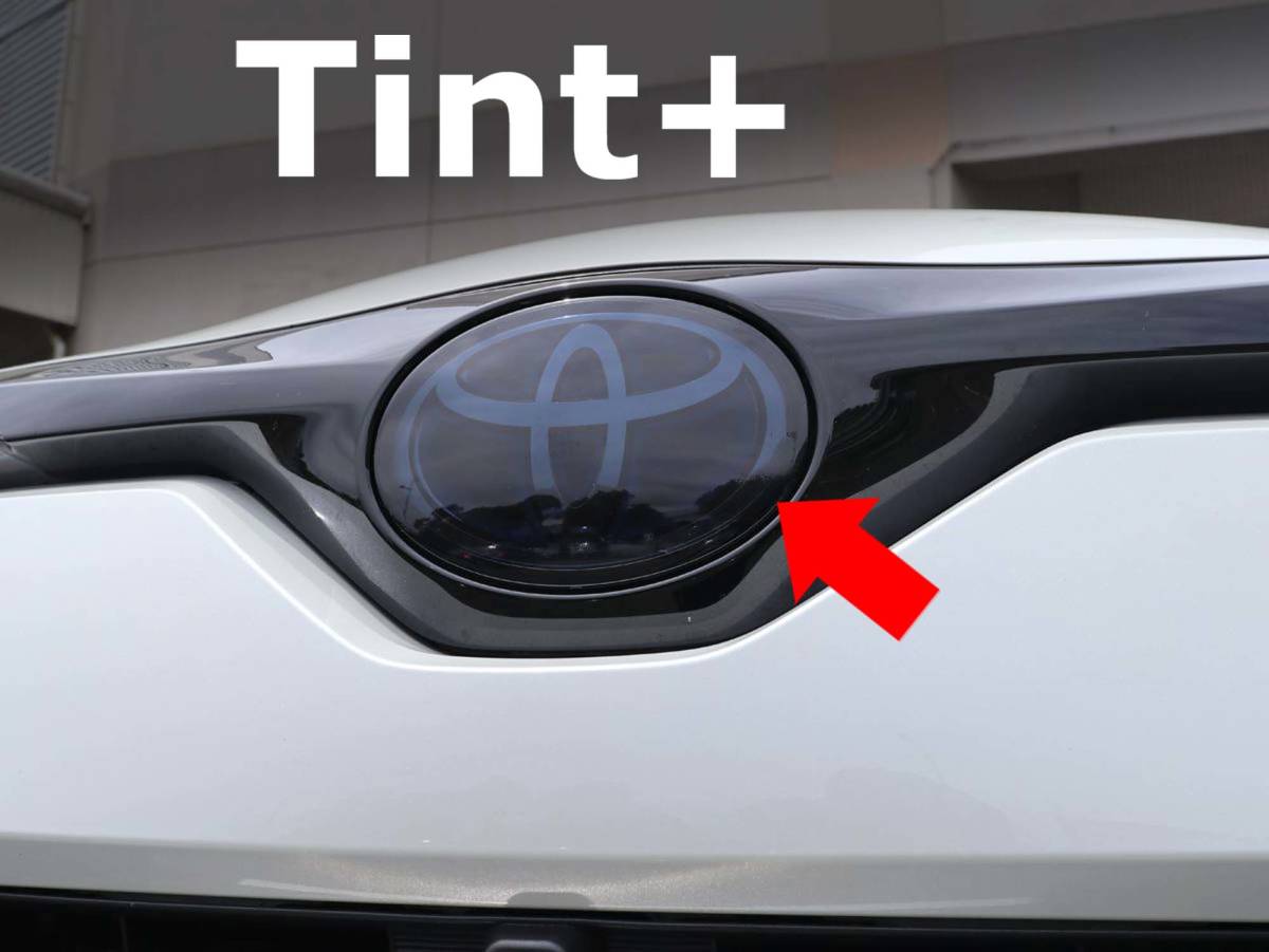 Tint+カット済みエンブレム スモークフィルム(スモーク20%) C-HR NGX10/NGX50/ZYX10/ZYX11 前期/後期 ch-r chr拍卖