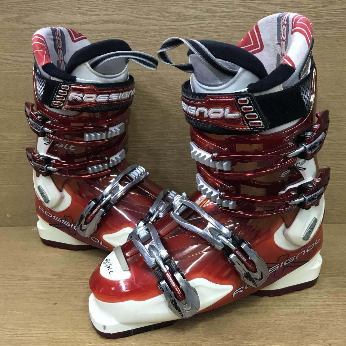☆★☆2027スタートセール!ROSSIGNOL AXALE12 25.0-25.5cm/ソール298mm/ロシニョール シェル未加工品 程度良好品! ☆★☆拍卖