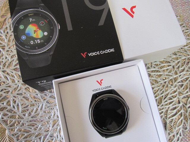 激安 店頭展示品■税込■ voicecaddie ≪ ボイスキャディ T9 ≫ BK ブラック ゴルフ腕時計型 GPS 距離測定器 距離計ナビ拍卖