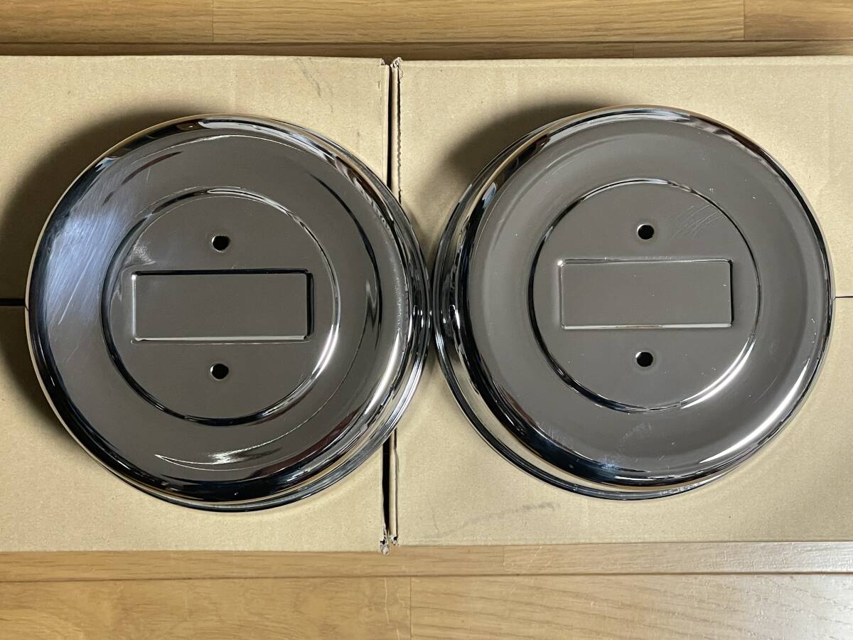 訳あり品 トヨタスポーツ800 UP15 ヨタ8 2穴エアクリーナーカバー リプロダクト品 下部外周カール仕上げ 新品2個セット拍卖