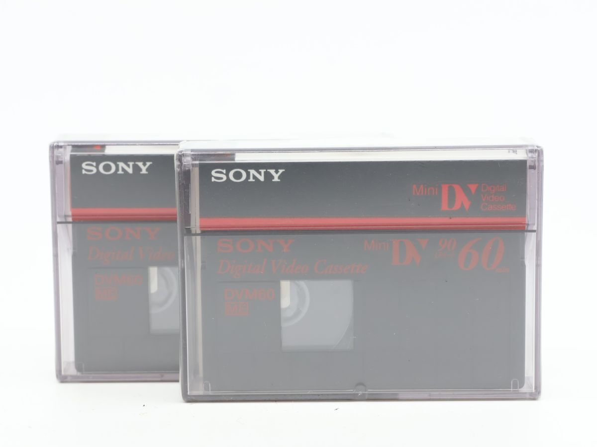 2607 SONY DVM60 ミニDV デジタルビデオ用テープ 2個セット 未開封 期限切れ【カメラヤ】【送料180円】拍卖