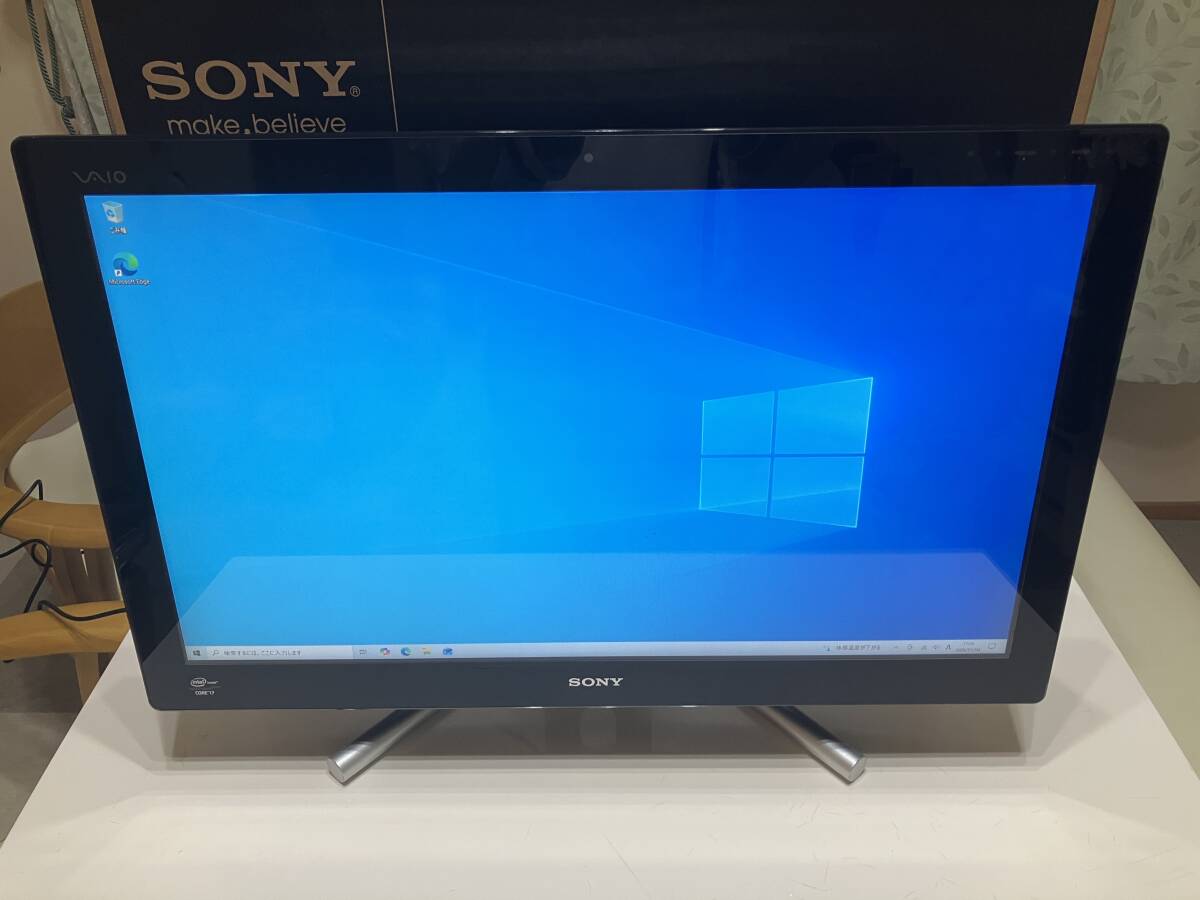 【美品】SONY VAIO SVL24149CJB Lシリーズ TVチューナー タッチディスプレイ GeforceGPU SSD LAN BT BD拍卖