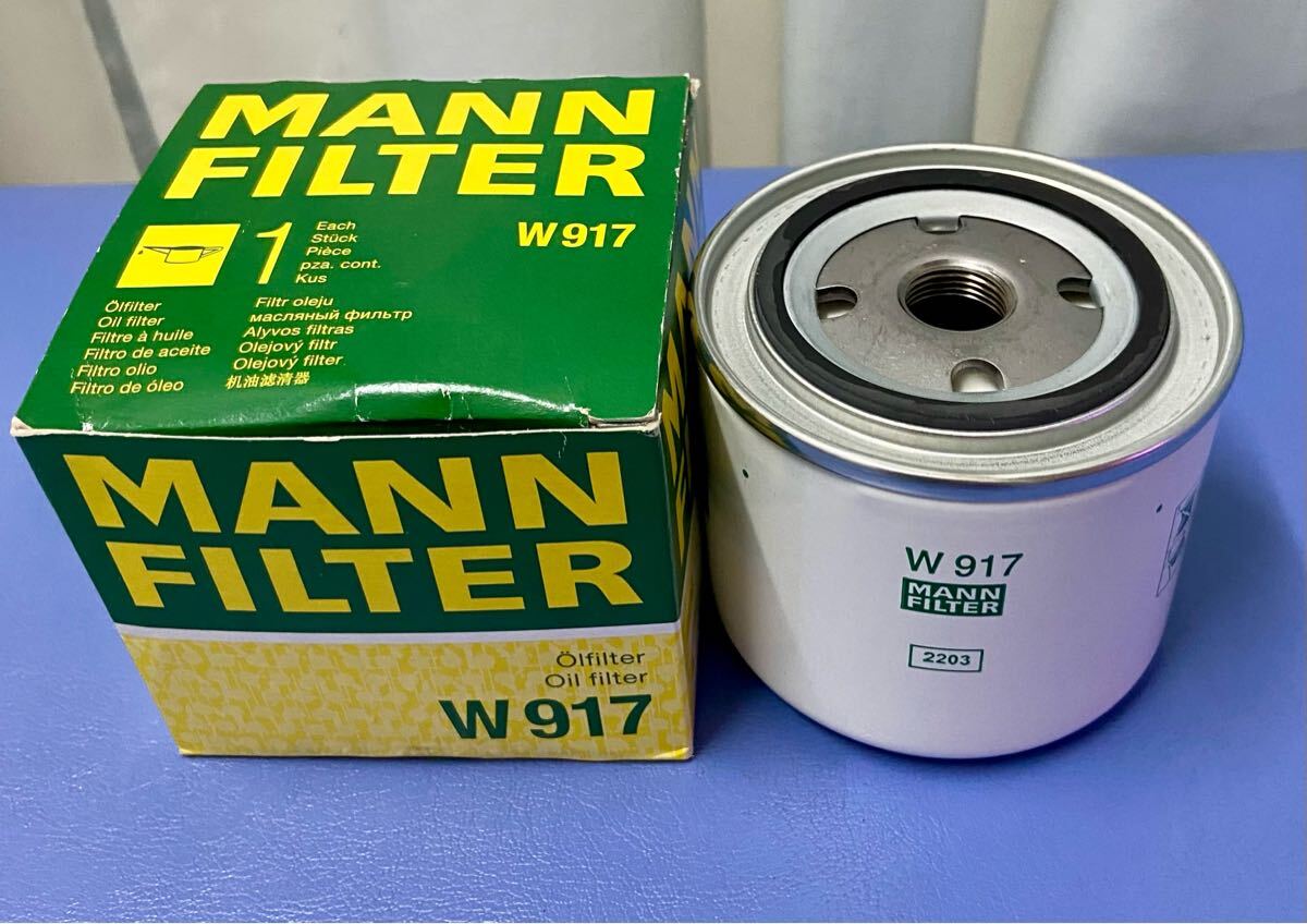 MANN FILTER W917 オペル ボルボ 該当 オイルフィルター ボルボ240 940等拍卖