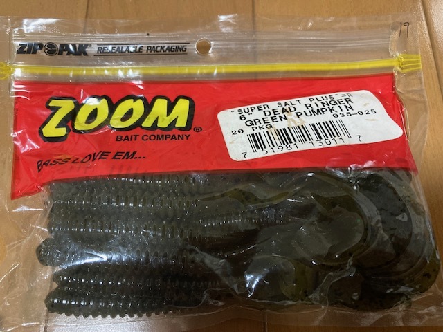 ZOOM ズーム 6インチ デッドリンガー 19本 中古美品 グリーンパンプキン拍卖
