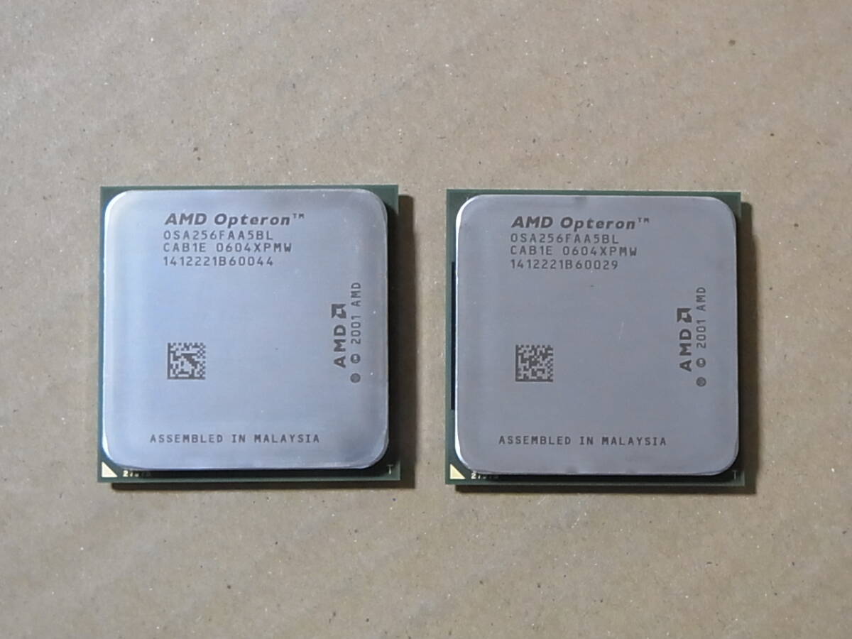■2個セット■AMD Opteron 256 OSA256FAA5BL 3.0GHz Troy 【Socket 940】 同ロット (Ci1225)拍卖