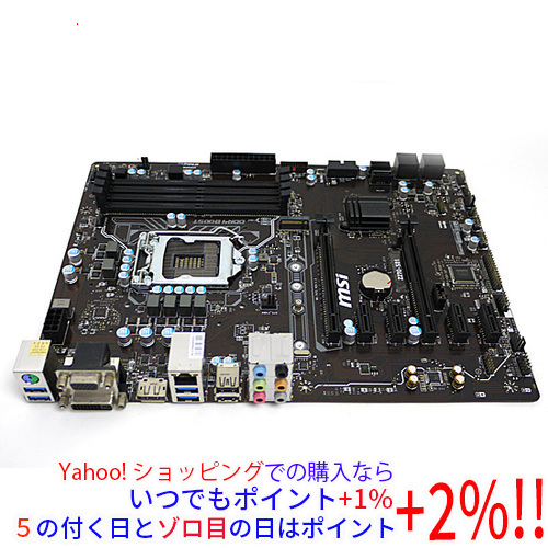 【中古】MSI製 ATXマザーボード Z270-S01 LGA1151拍卖