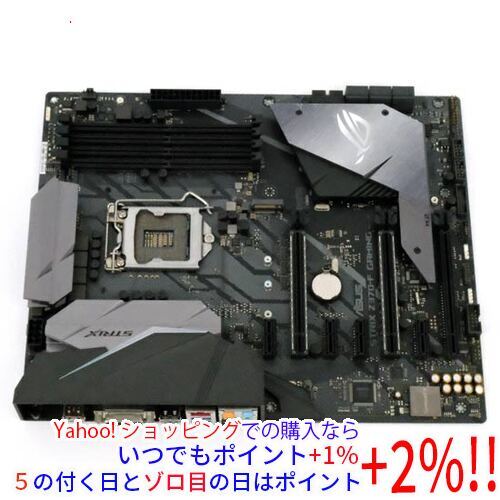 【中古】ASUS製 ATXマザボ ROG STRIX Z370-F GAMING LGA1151 訳あり拍卖