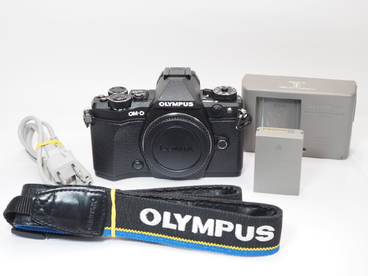OLYMPUS OM-D E-M5 MarkII ボディー ブラック ミラーレスカメラ オリンパス [管OL7376拍卖