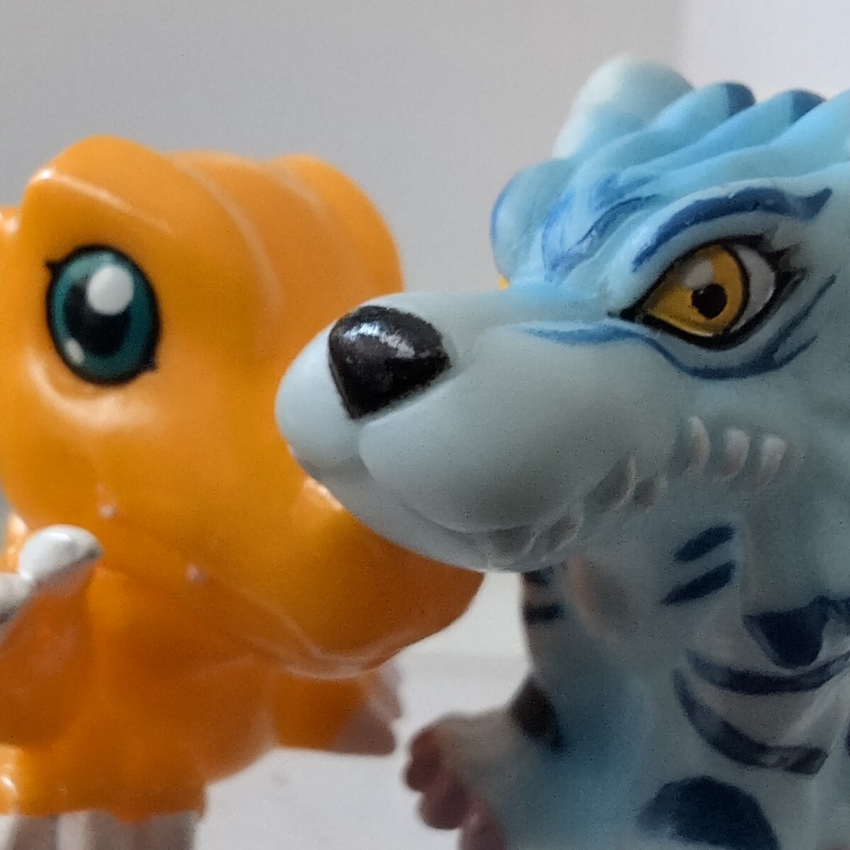 デジタル モンスター !!【デジモン】『アグモン』『ガルルモン』放映当時品SINCE 1996『Digimon Finger Puppet』Item at that timeゆ拍卖