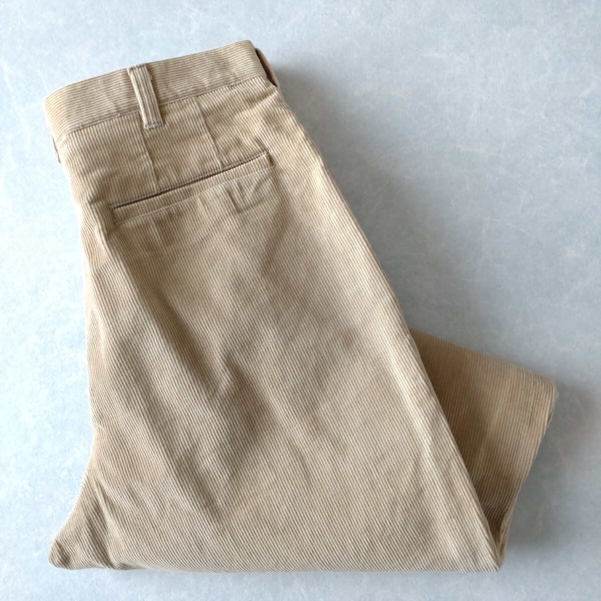 ■古着 J.CREW ジェイクルー コーデュロイパンツ ベージュ 古着 実寸W32L31【L5394】拍卖